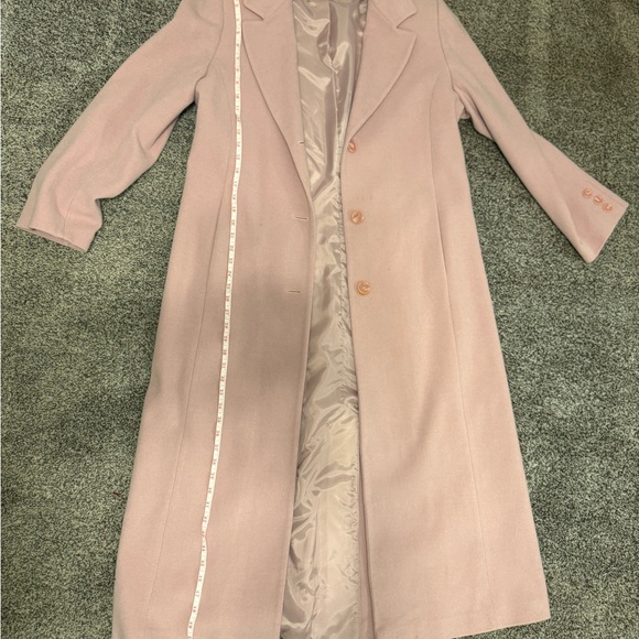 Chadwicks Blush Wool Blend Coat - Size 12 - Picture 4 of 8